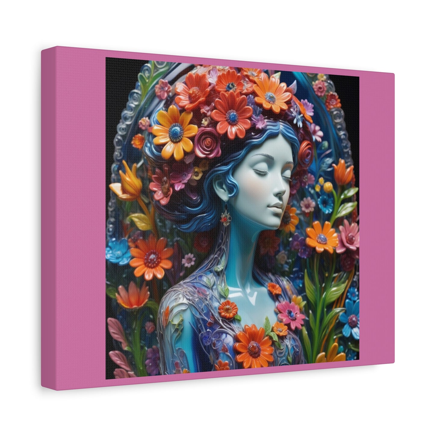 Copy of Copy of Floral Goddess Matte Canvas Wall Art