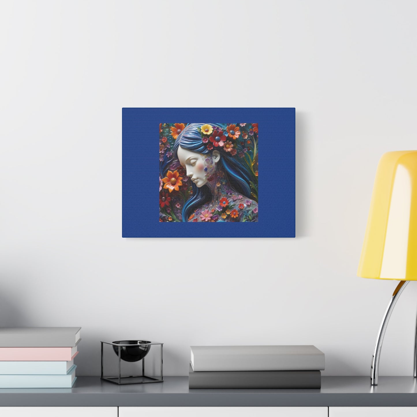 Floral Muse Matte Canvas Print — Stretched 1.25"