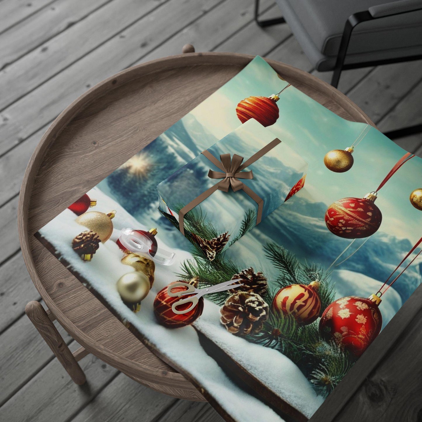 Festive Wrapping Paper for Holiday Gift-Bags, Christmas Gift Wrap, Seasonal Wraps, Decorative Paper for Any Occasion, Eco-Friendly [...]