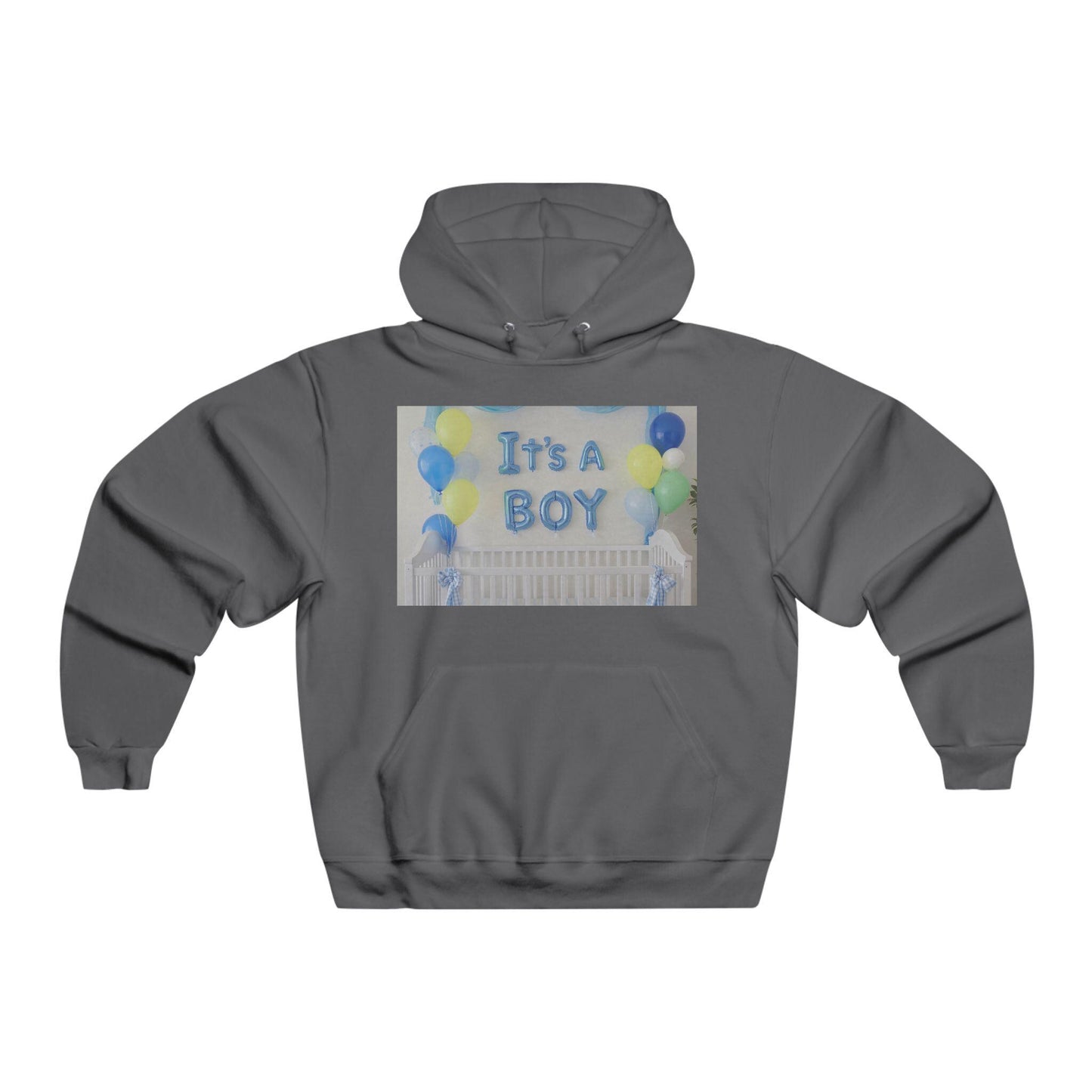 It's A Boy Baby Shower Hoodie: Gender Reveal Sweatshirt