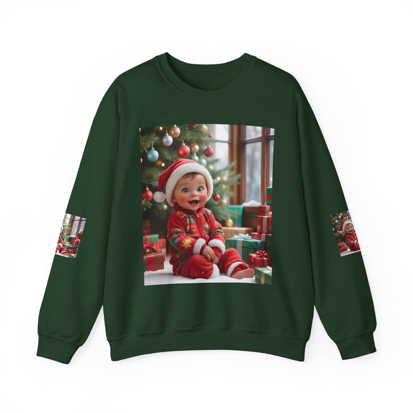 Festive Child Sweatshirt - Cozy Christmas Sweatshirt, Holiday Gift, Kids' Christmas Apparel, Cute Holiday Wear, Family Christmas Sweatshirt