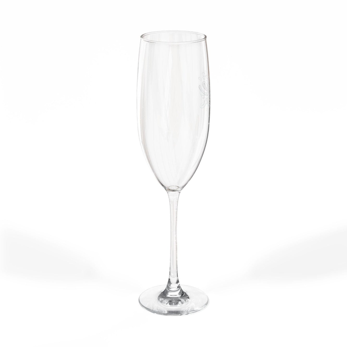 Engraved Champagne Glass, Love Toasting Flute, Wedding Gift, Anniversary Celebration, Bridal Shower Favor, Personalized Drinkware