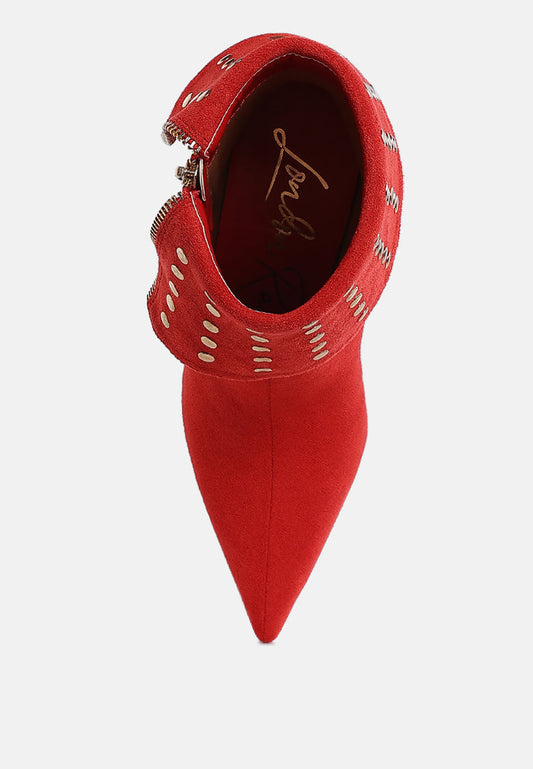 Kolara Studded Foldover Boots