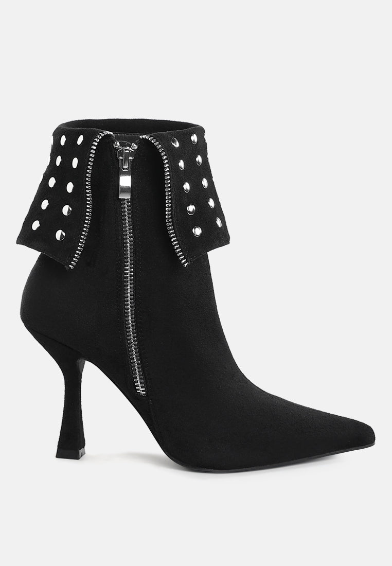 Kolara Studded Foldover Boots