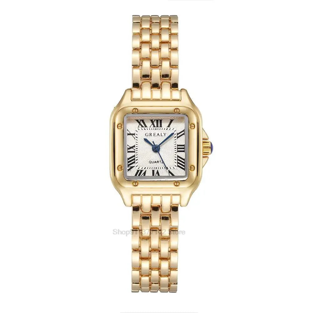 Women’s Luxury Roman Numerals Square Watch