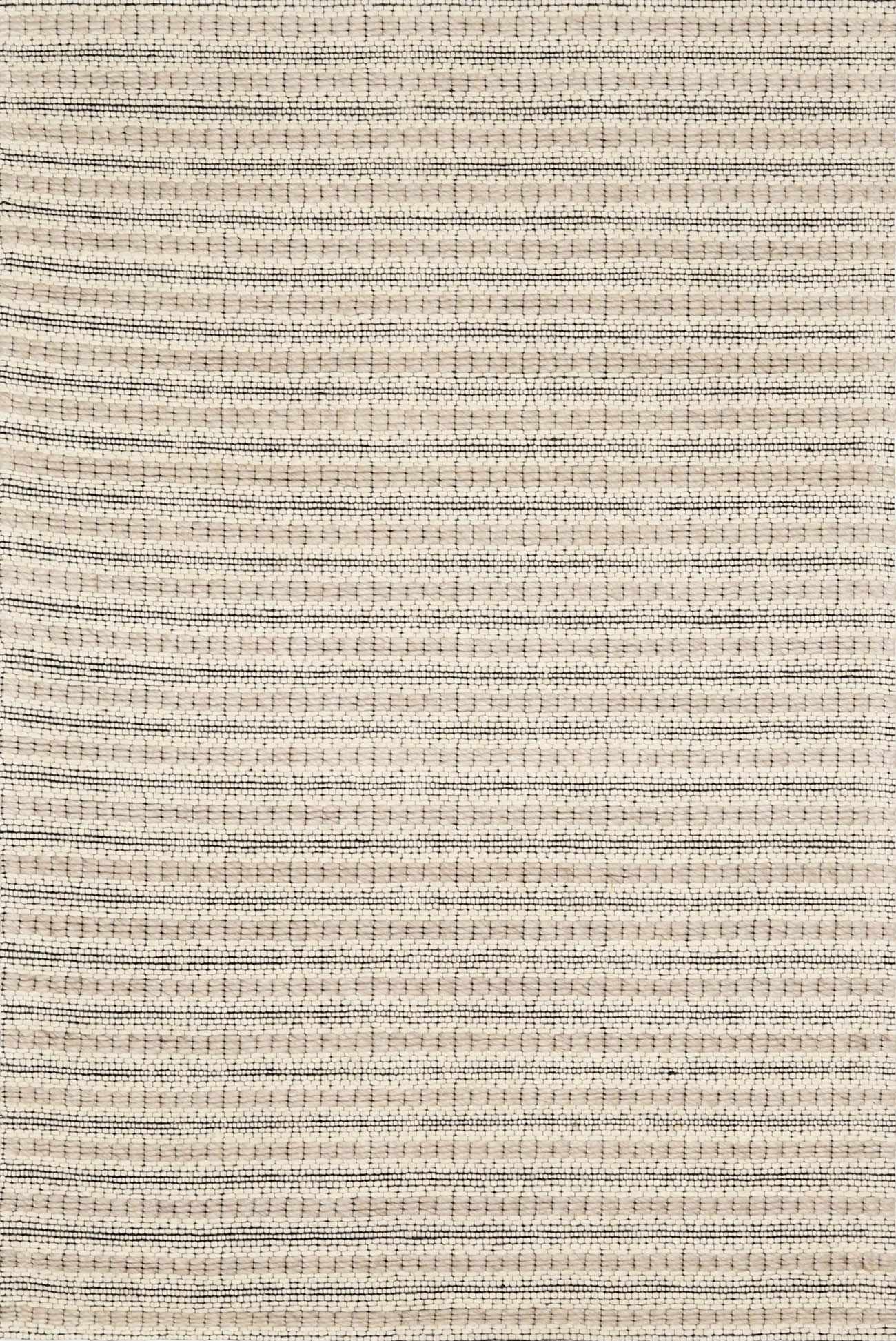 Laleh Cream & Black Area Rug - Clearance-1