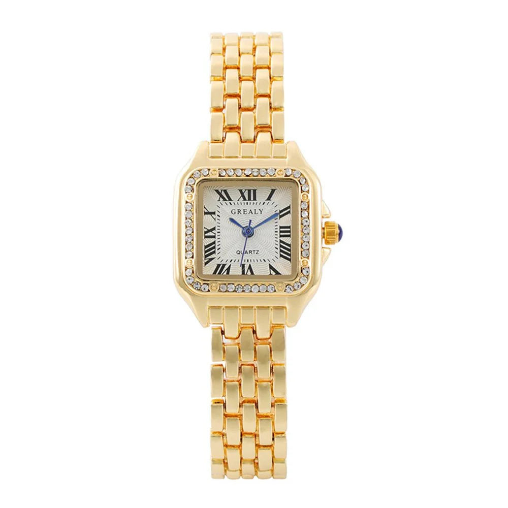 Women’s Luxury Roman Numerals Square Watch