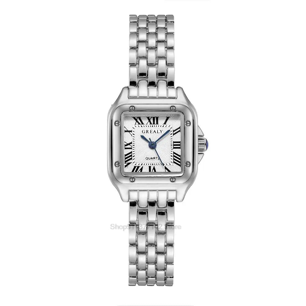 Women’s Luxury Roman Numerals Square Watch