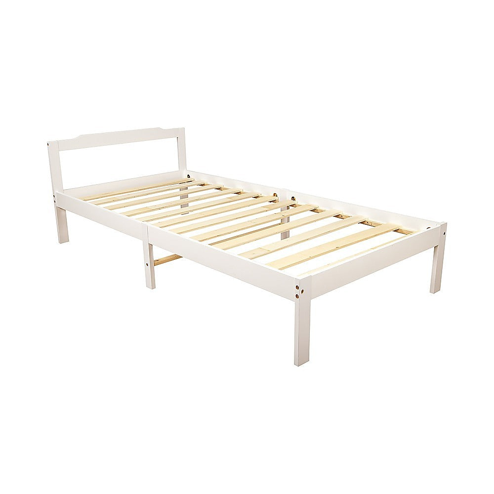 NNEDSZ Natural Wooden Bed Frame Home Furniture