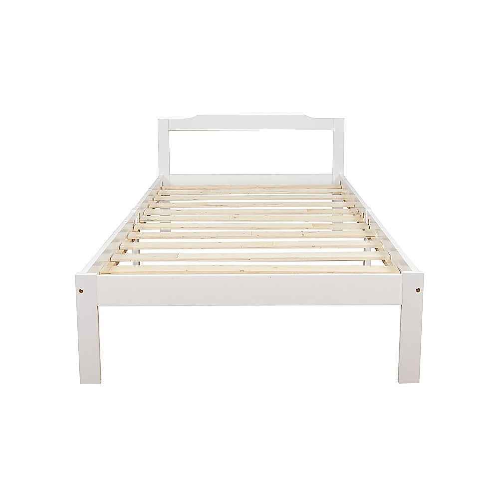 NNEDSZ Natural Wooden Bed Frame Home Furniture