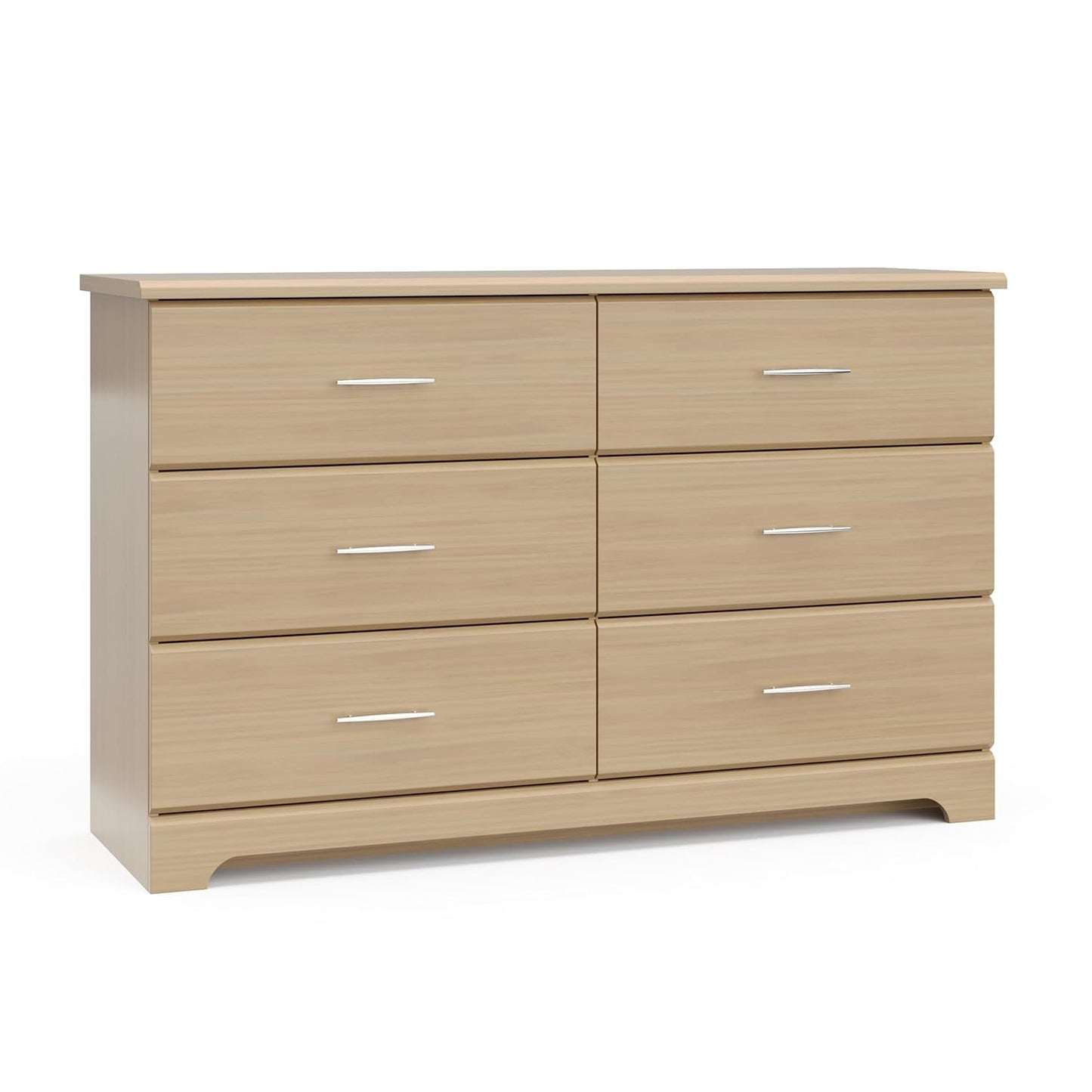 Brookside 6 Drawer Dresser Driftwood Nursery Furniture
