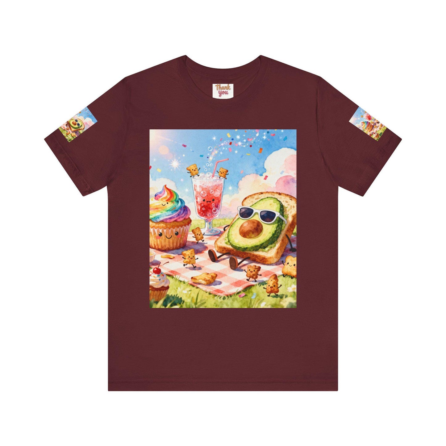 Playful Foodie Short Sleeve Tee, Fun Summer T-Shirt, Cute Graphic Tee for Food Lovers, Perfect for Parties and Celebrations, Unique [...]