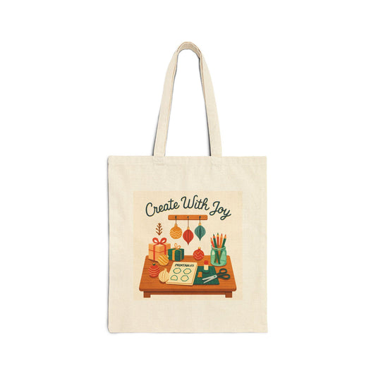 Cotton Canvas Tote Bag