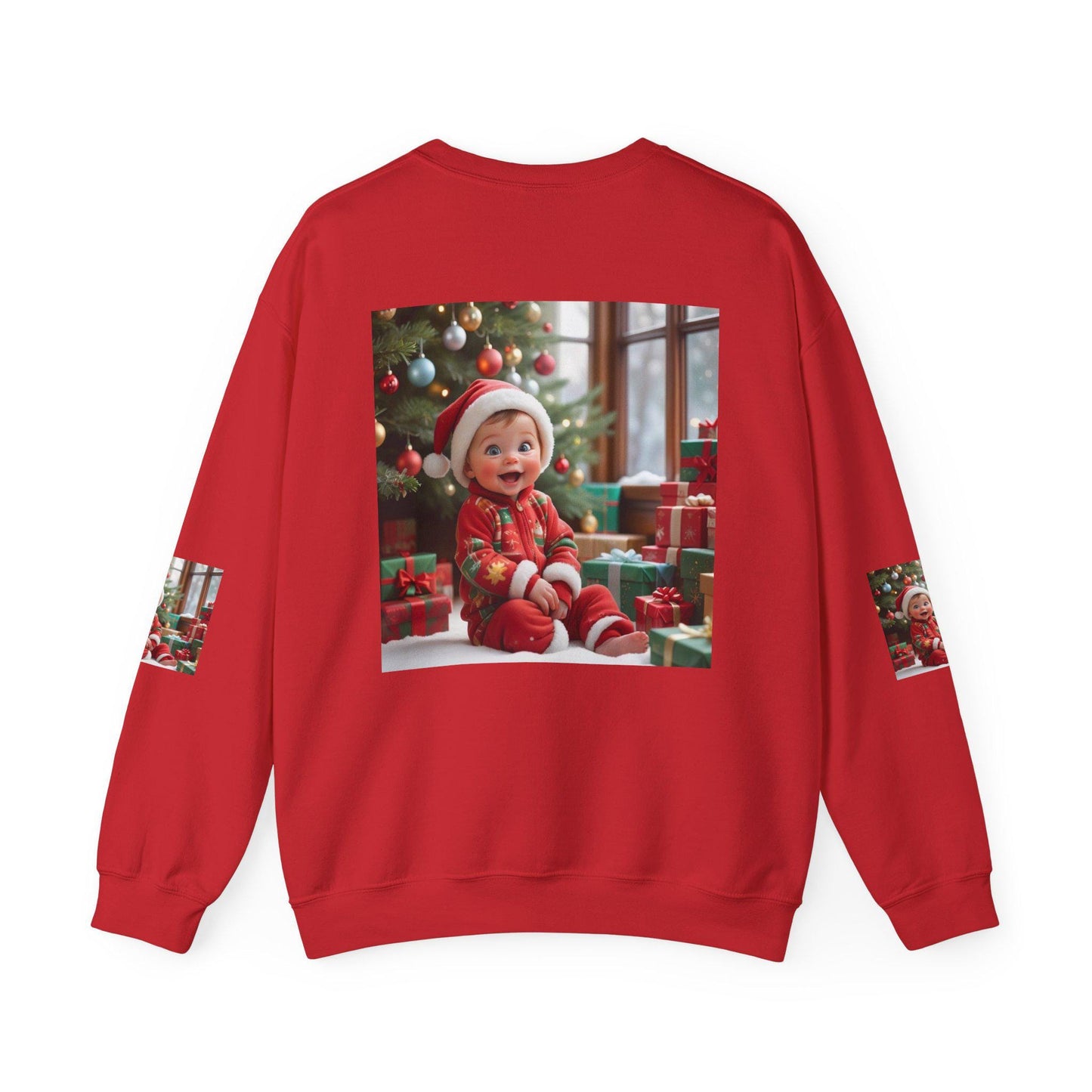 Festive Child Sweatshirt - Cozy Christmas Sweatshirt, Holiday Gift, Kids' Christmas Apparel, Cute Holiday Wear, Family Christmas Sweatshirt
