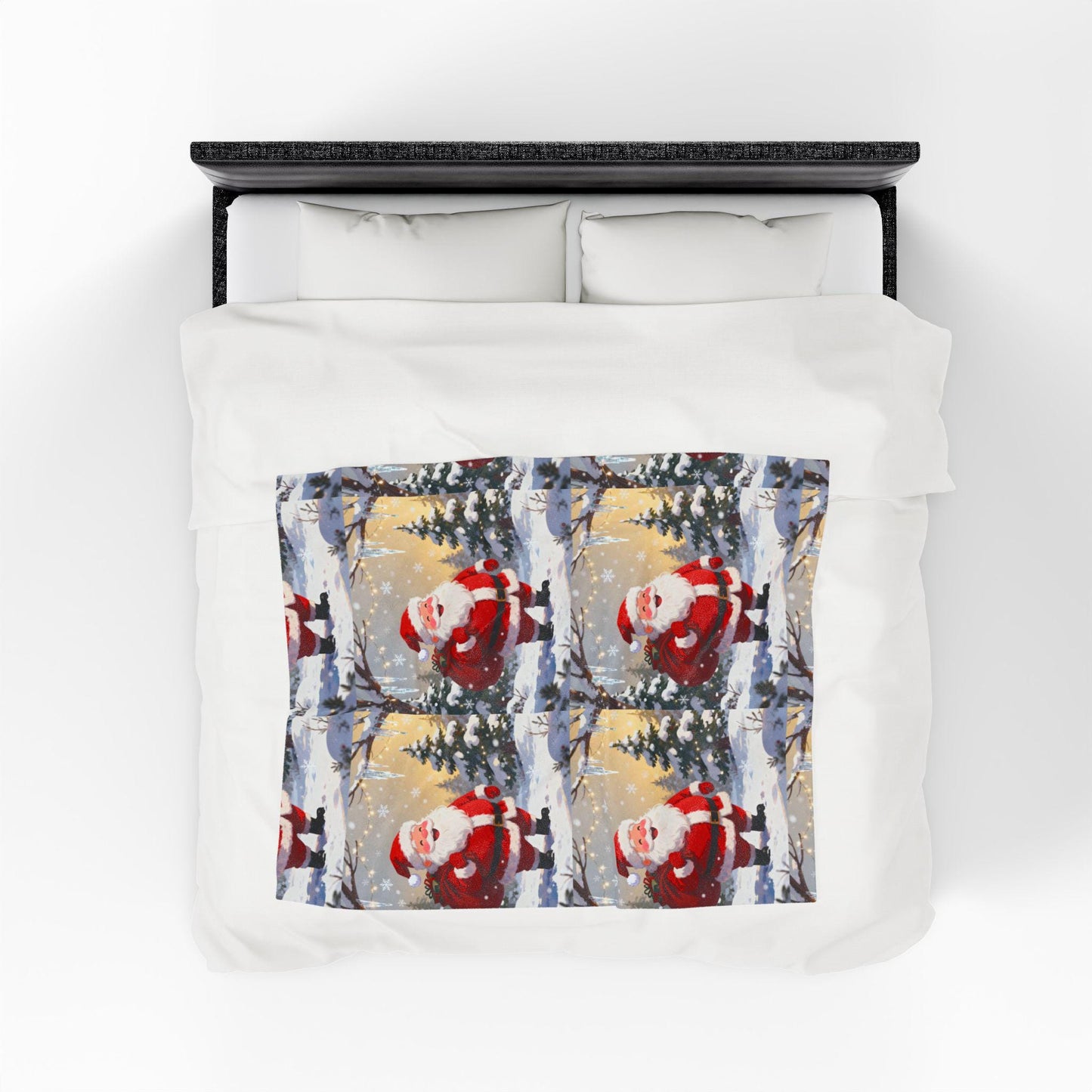 Copy of Heaven's Embrace Velveteen Plush Blanket, Cozy Throw for Nurseries, Gifts for New Parents, Baby Shower Decor, Angelic Home Accent