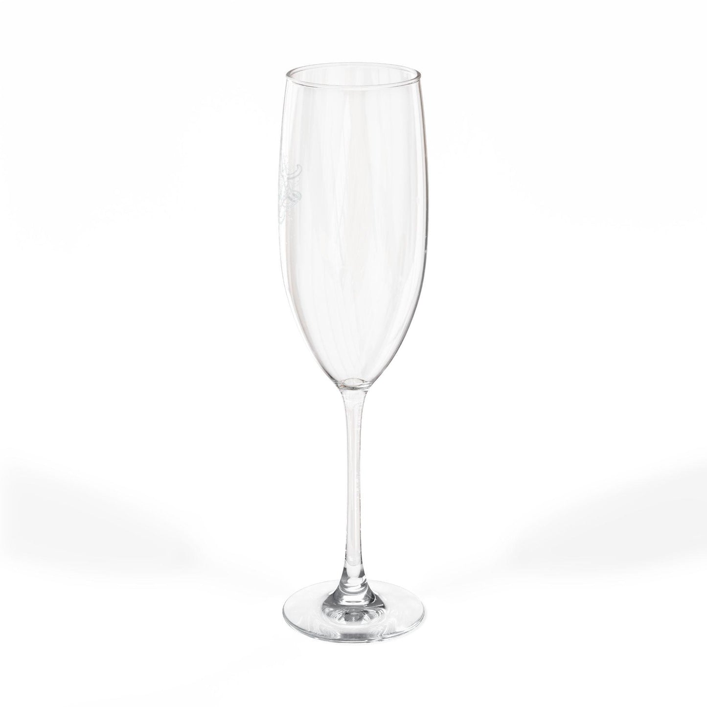 Engraved Champagne Glass, Love Toasting Flute, Wedding Gift, Anniversary Celebration, Bridal Shower Favor, Personalized Drinkware