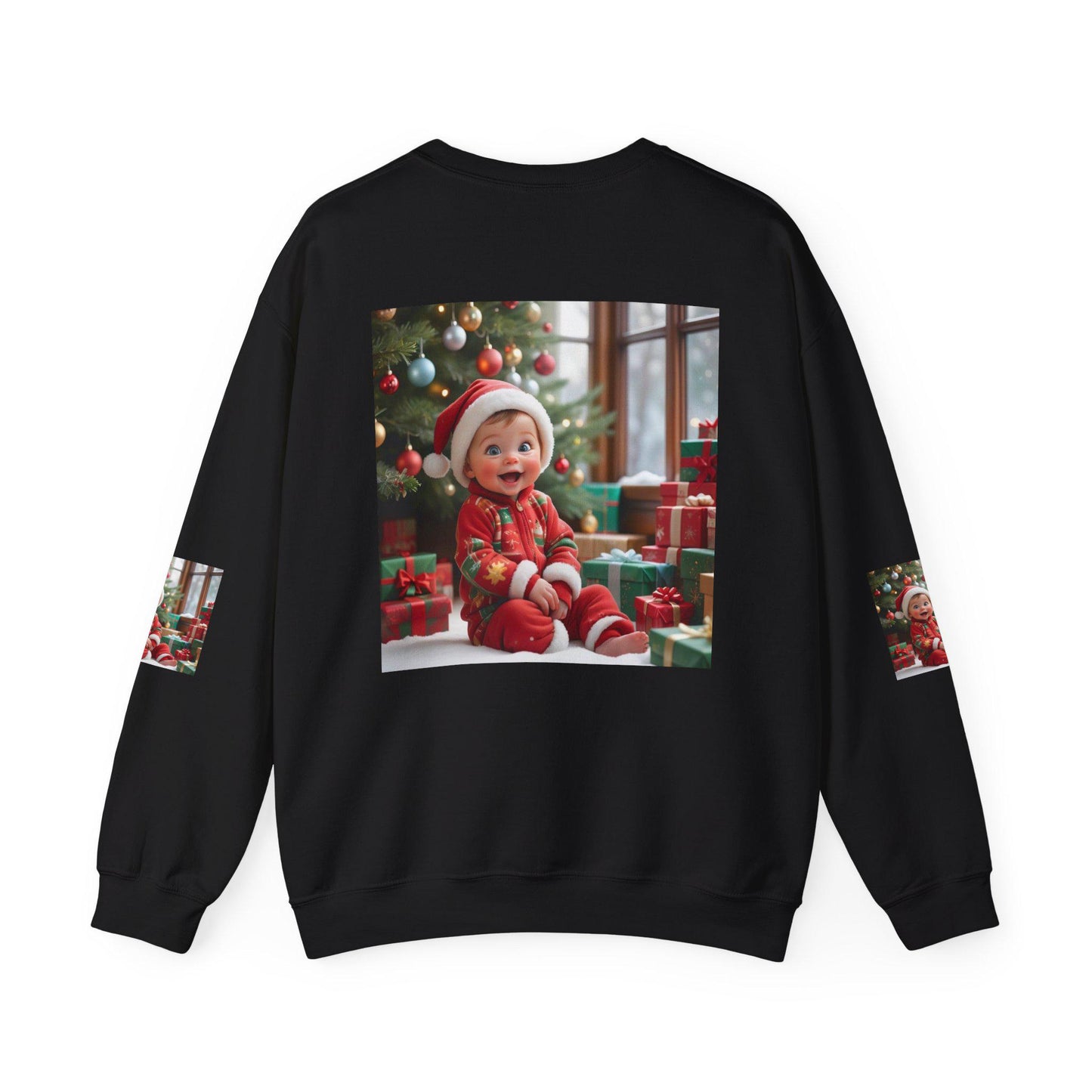 Festive Child Sweatshirt - Cozy Christmas Sweatshirt, Holiday Gift, Kids' Christmas Apparel, Cute Holiday Wear, Family Christmas Sweatshirt