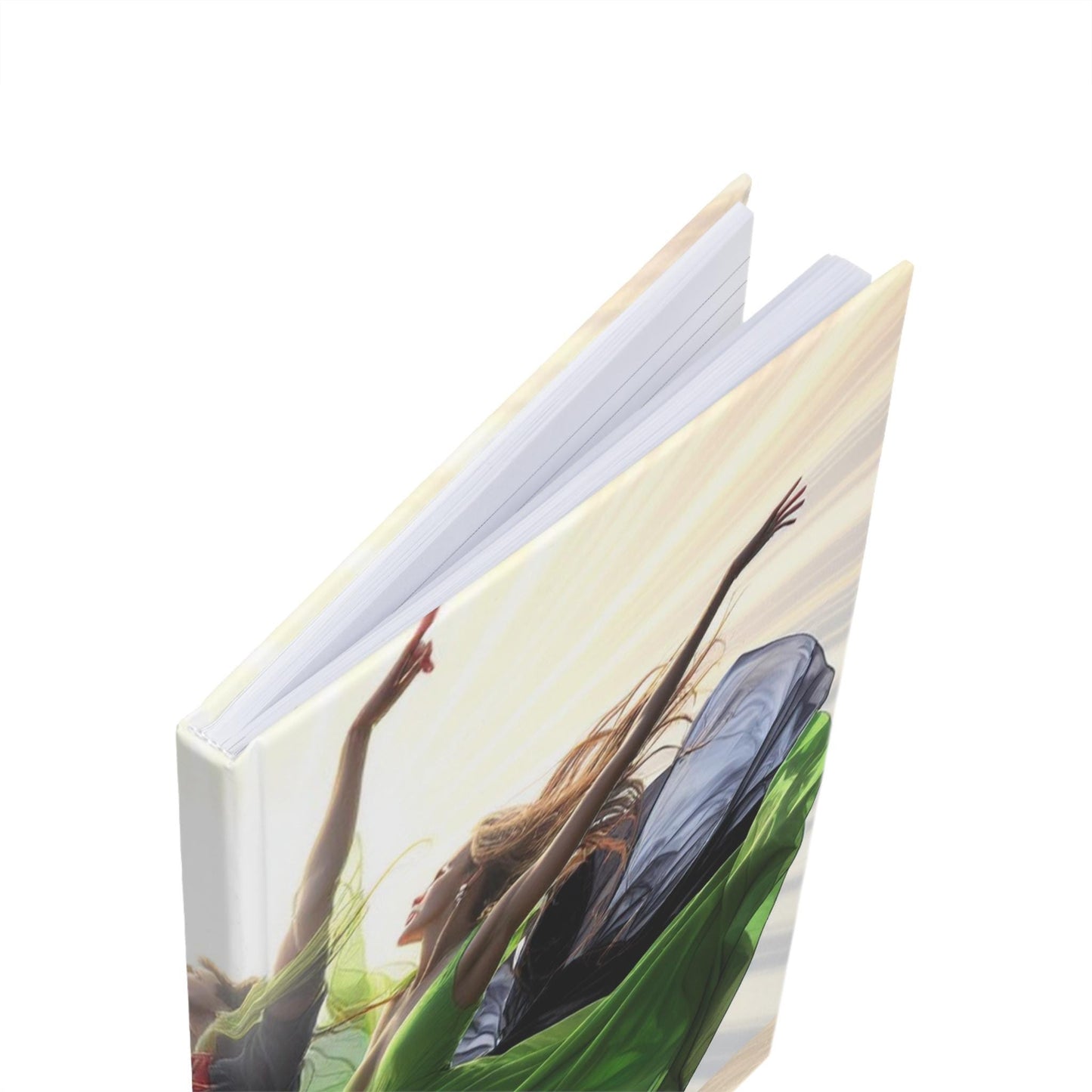 Elegant Dance Hardcover Journal - Perfect Gift for Writers, Poets, and Creatives, Inspirational Notebook, Artistic Journal, A5 Size