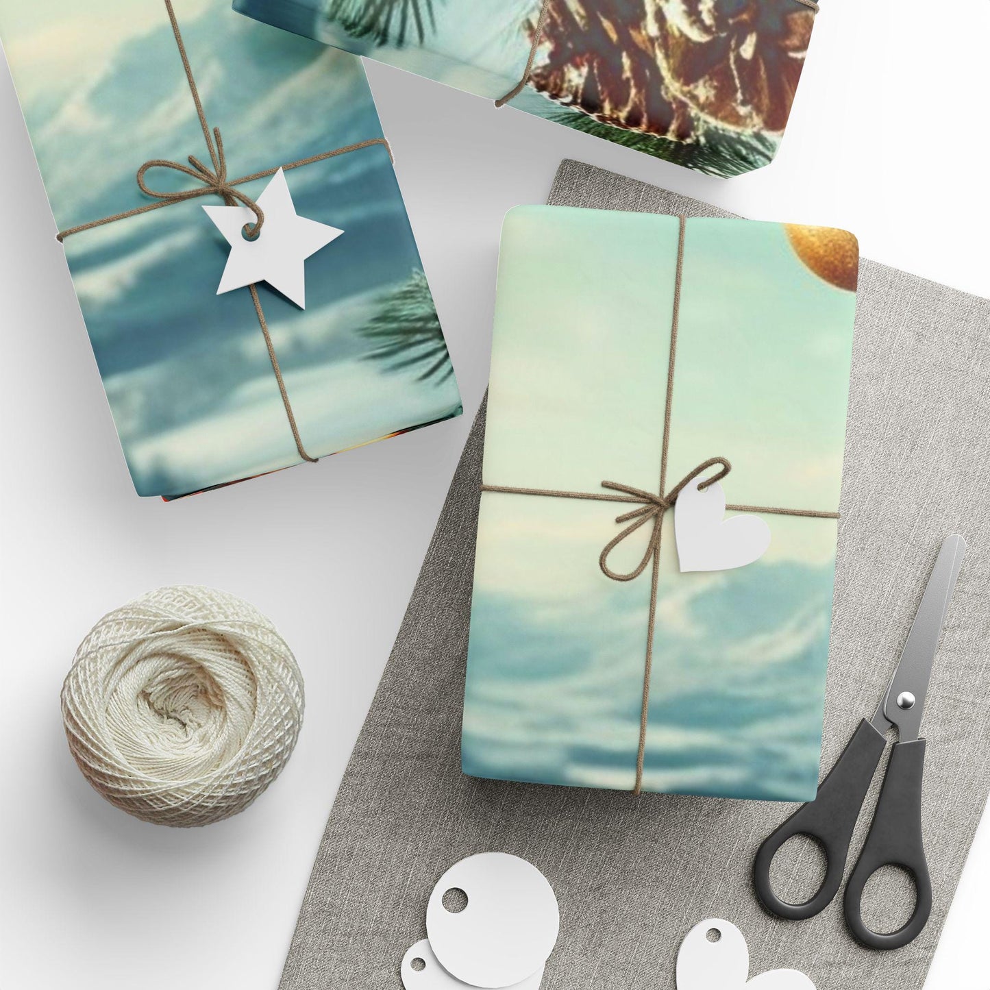 Festive Wrapping Paper for Holiday Gift-Bags, Christmas Gift Wrap, Seasonal Wraps, Decorative Paper for Any Occasion, Eco-Friendly [...]