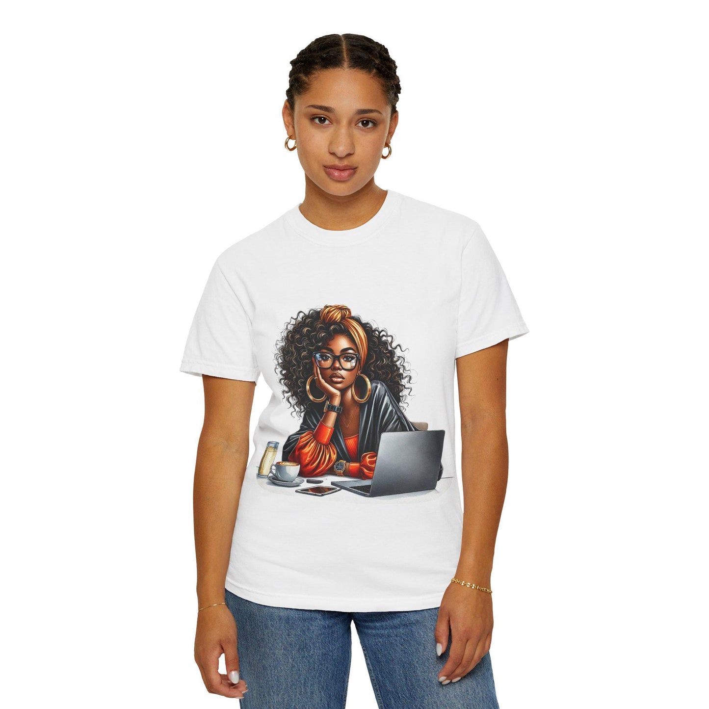 Empowering Self-Made T-Shirt: Unisex Garment-Dyed US Cotton Tee