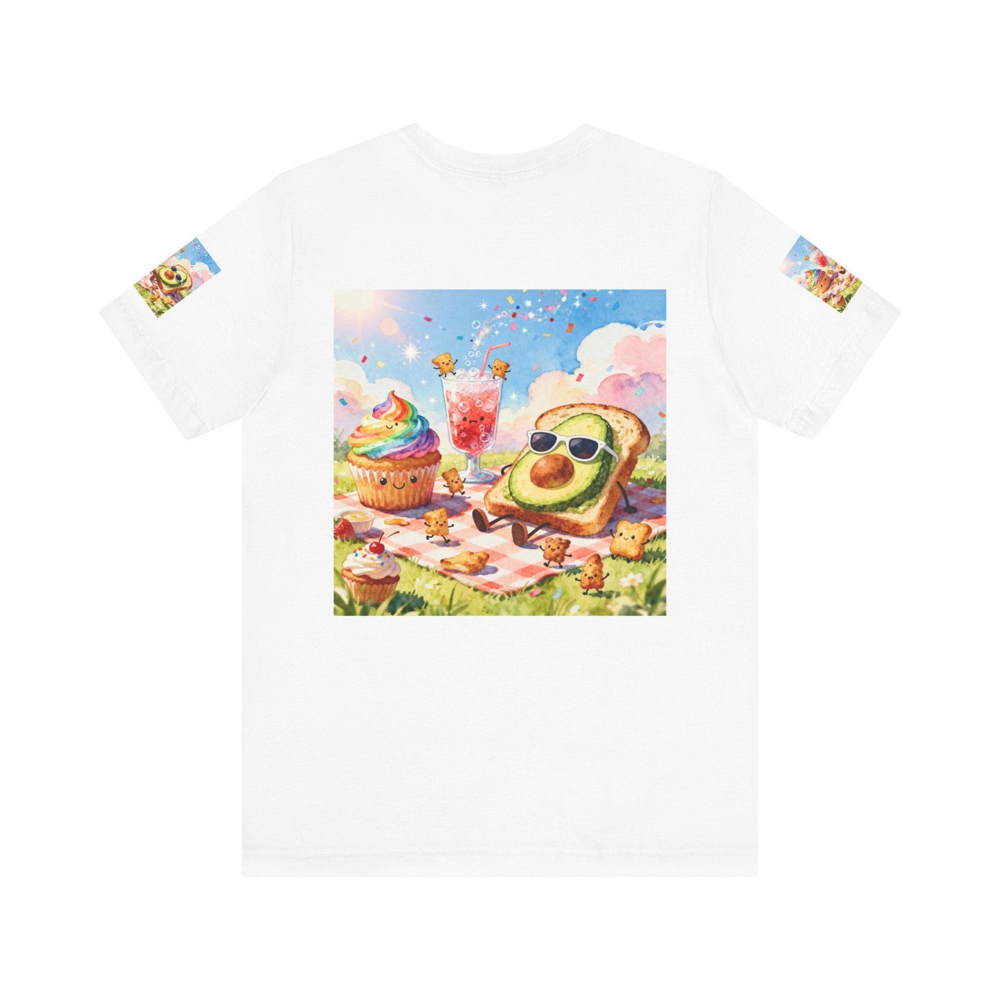 Playful Foodie Short Sleeve Tee, Fun Summer T-Shirt, Cute Graphic Tee for Food Lovers, Perfect for Parties and Celebrations, Unique [...]