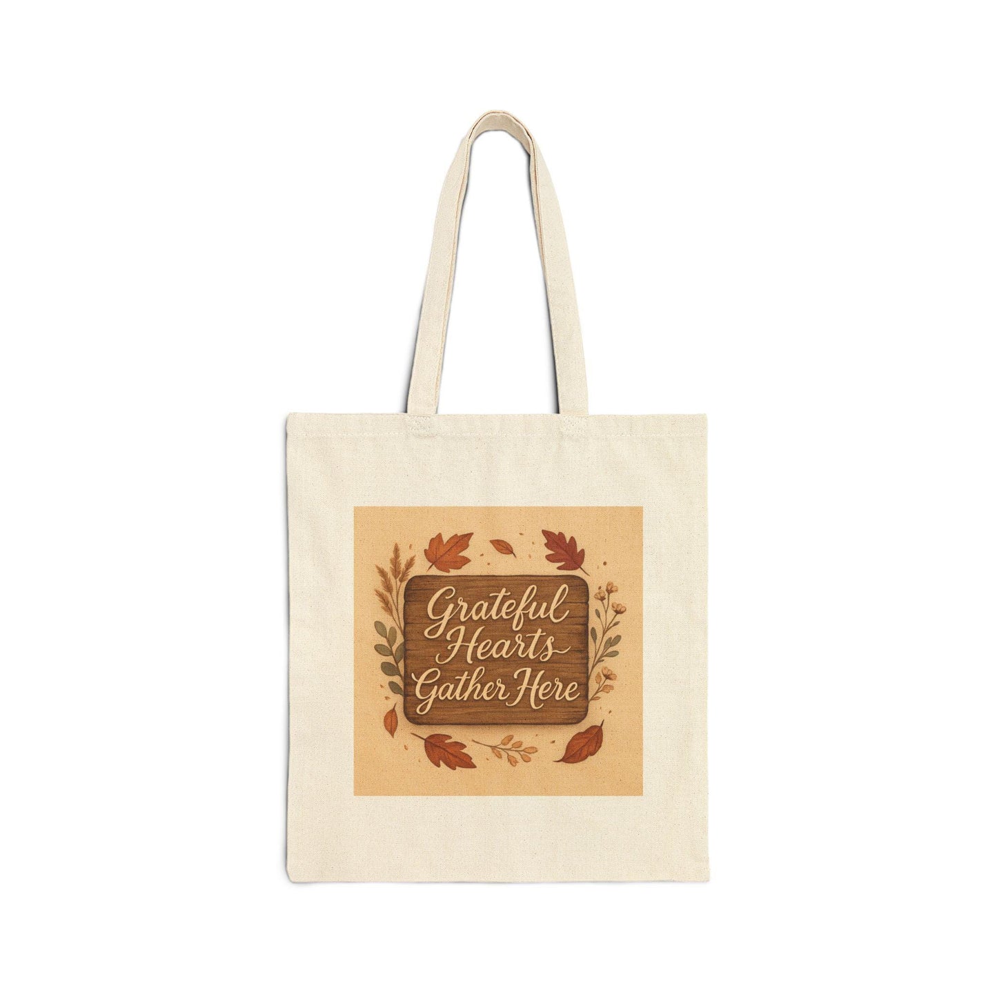 Cotton Canvas Tote Bag