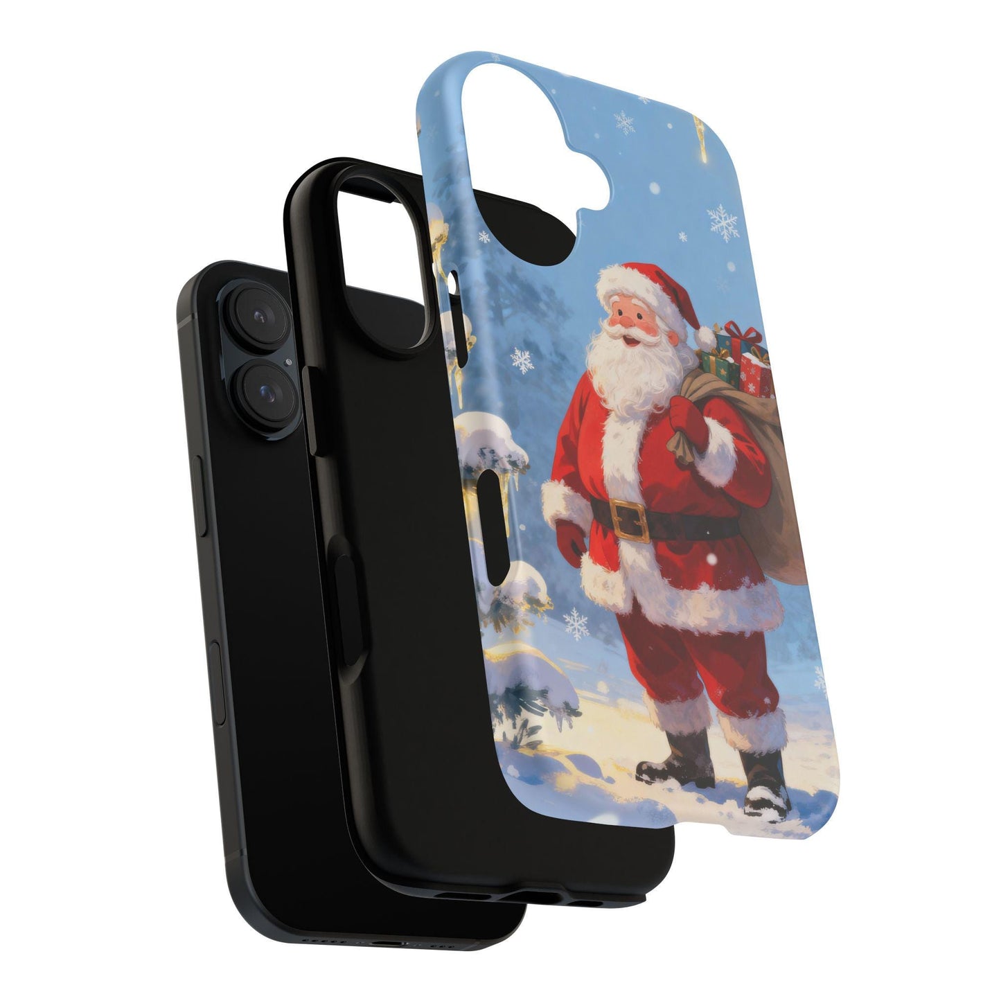 top selling Santa Claus Phone Case, Tough Phone Cover for Christmas, Holiday Gift, Festive Mobile Accessory, Winter Decoration