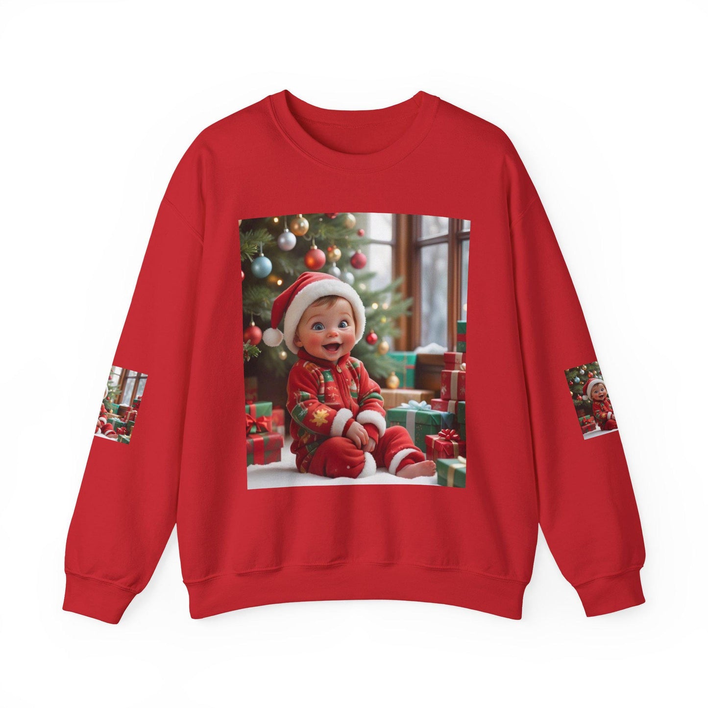 Festive Child Sweatshirt - Cozy Christmas Sweatshirt, Holiday Gift, Kids' Christmas Apparel, Cute Holiday Wear, Family Christmas Sweatshirt