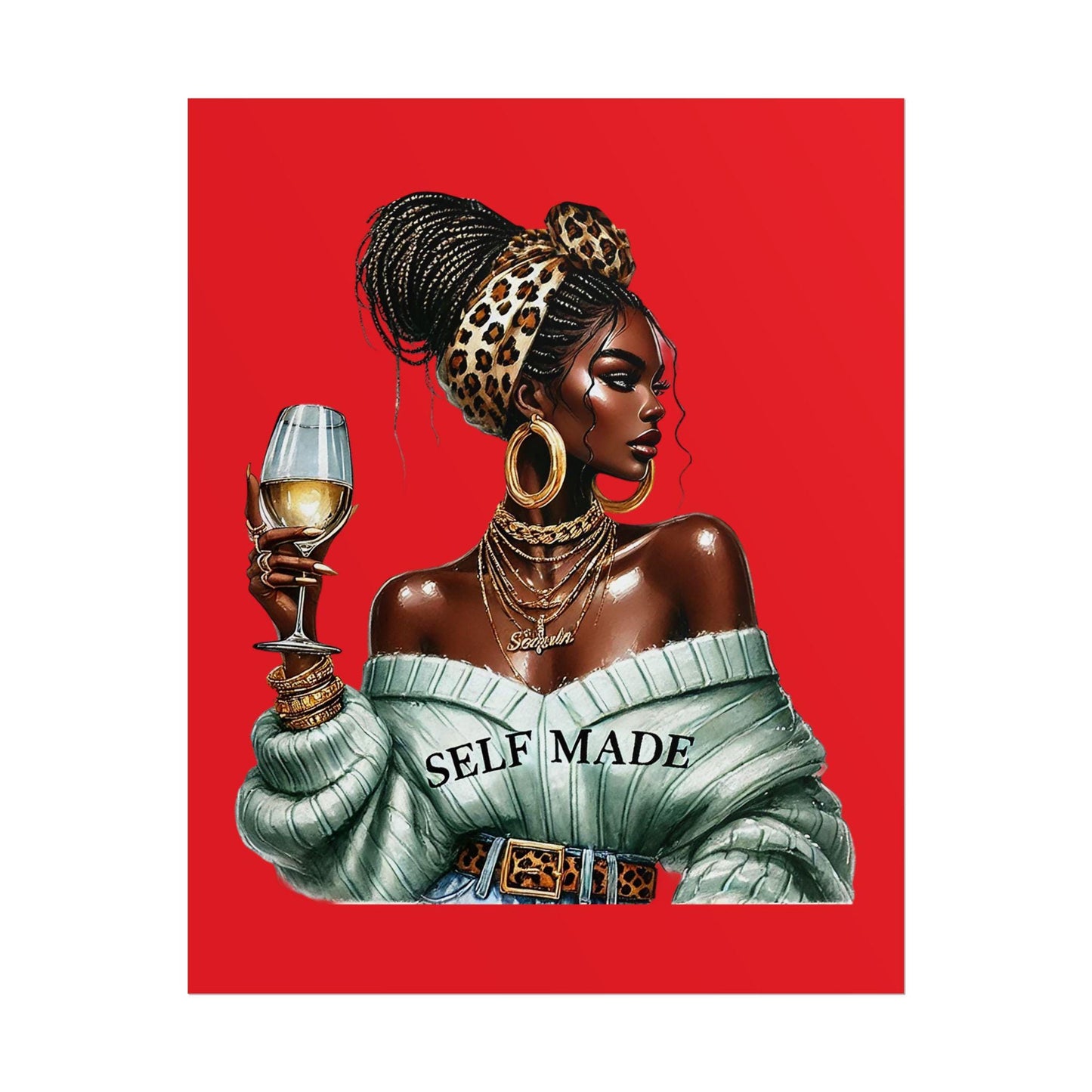 Fine Art Rolled Poster: Customizable Sizes & Finishes