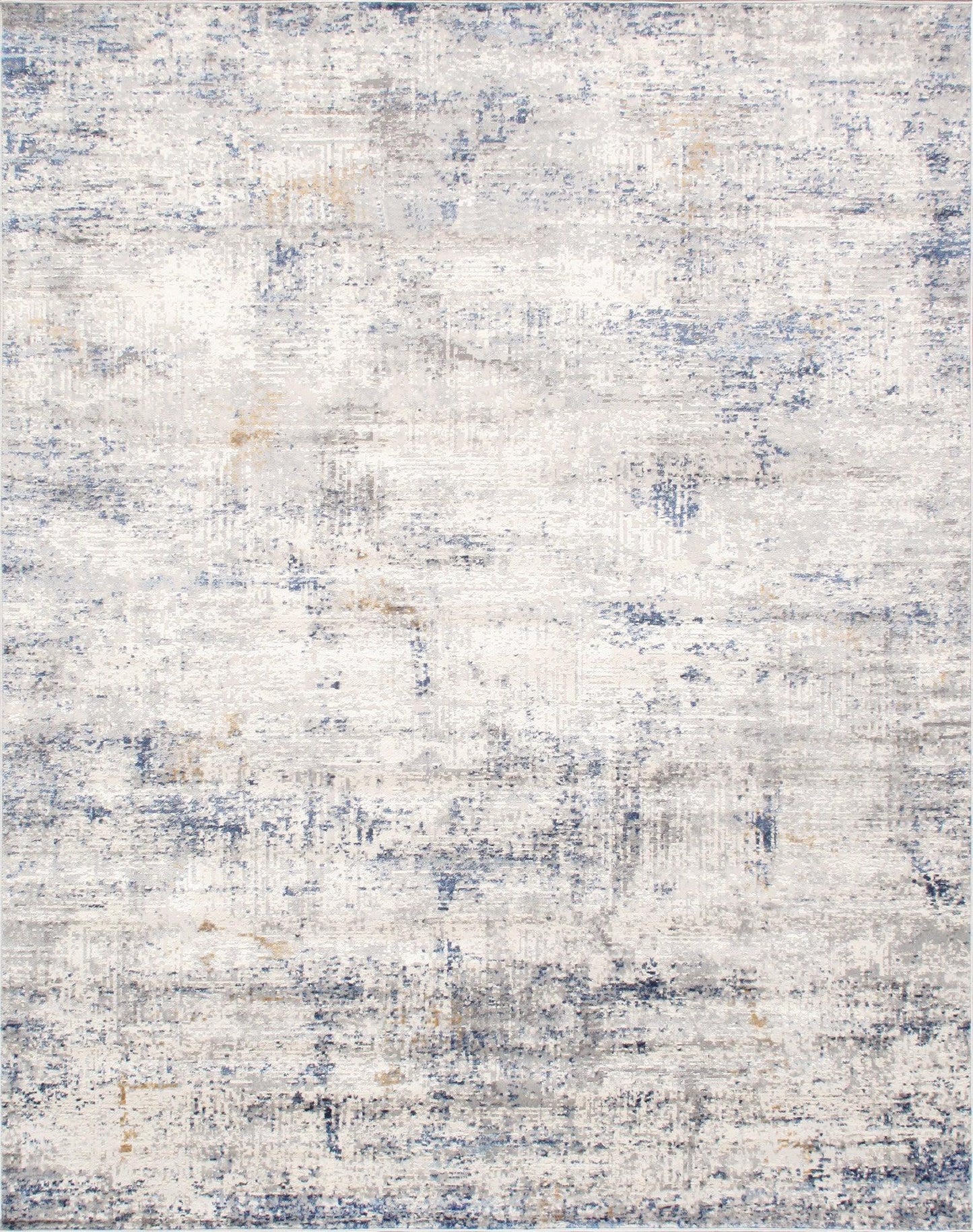 Canvello Light Grey Fabric Area Rug- 2' X 3'