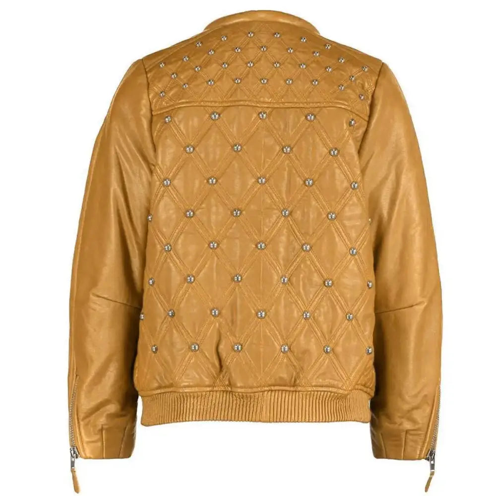 Women’s Brown Genuine Leather Jacket