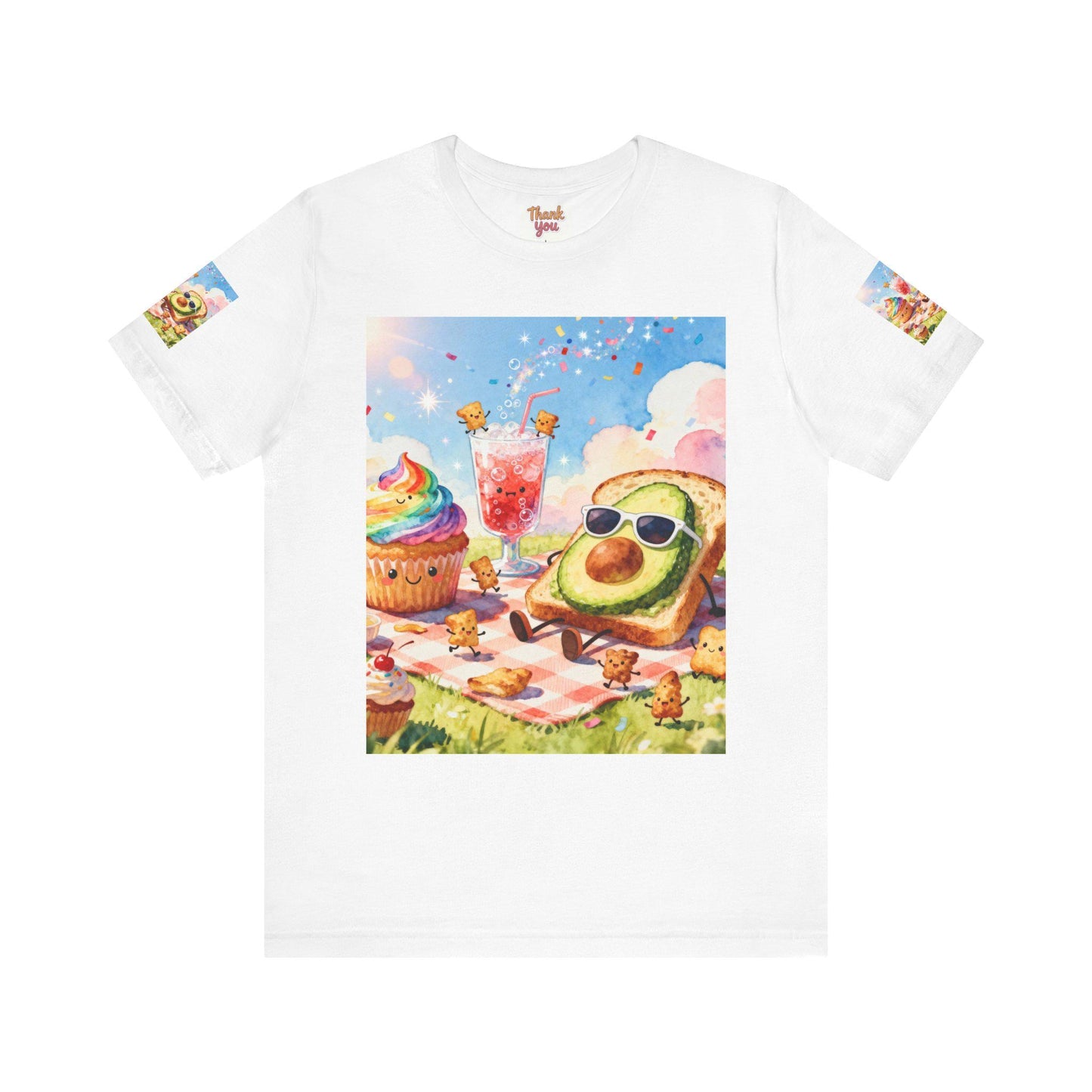 Playful Foodie Short Sleeve Tee, Fun Summer T-Shirt, Cute Graphic Tee for Food Lovers, Perfect for Parties and Celebrations, Unique [...]