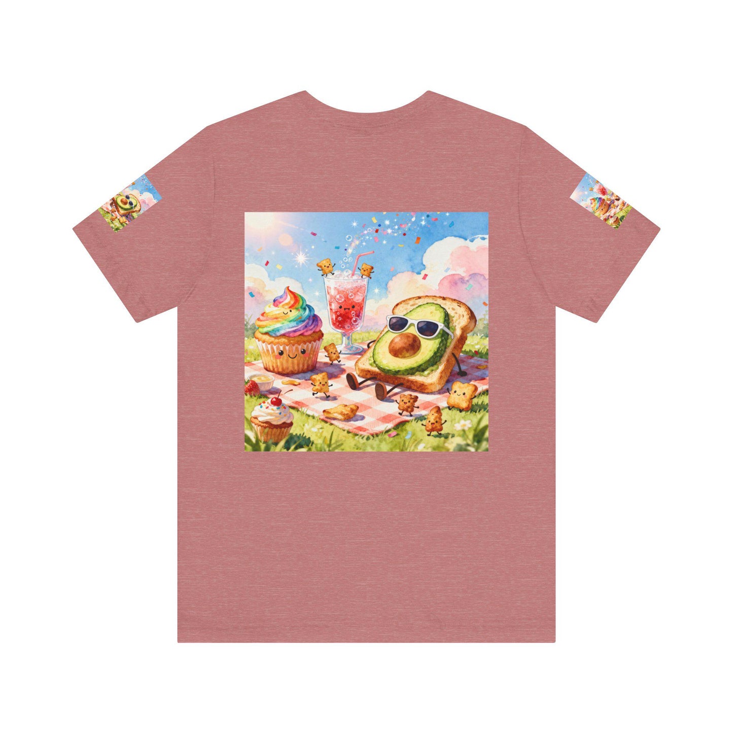 Playful Foodie Short Sleeve Tee, Fun Summer T-Shirt, Cute Graphic Tee for Food Lovers, Perfect for Parties and Celebrations, Unique [...]