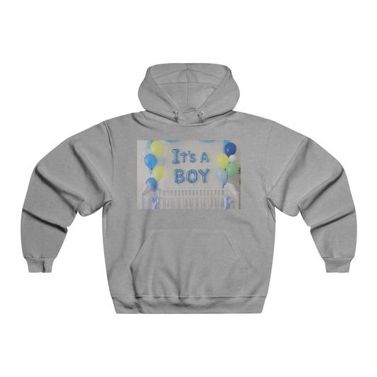 It's A Boy Baby Shower Hoodie: Gender Reveal Sweatshirt