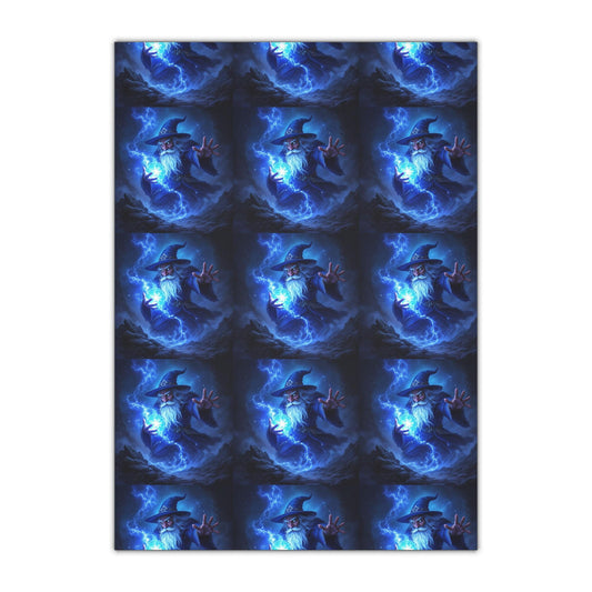 Mystical Wizard Gift Wrapping Paper: Satin Finish
