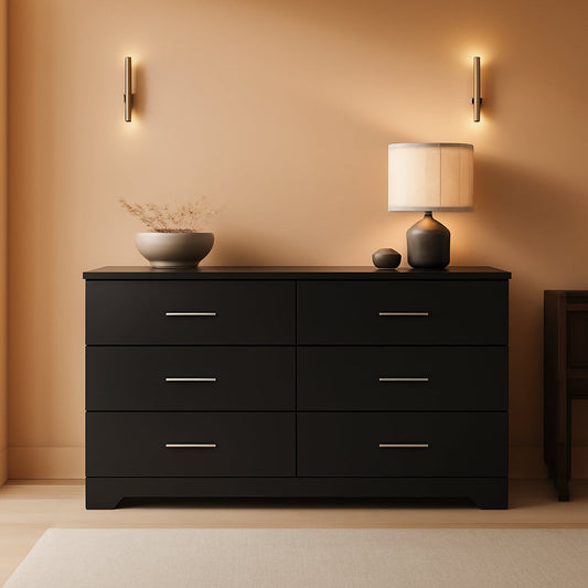 Storkcraft Brookside 6 Drawer Dresser For Nursery Furniture