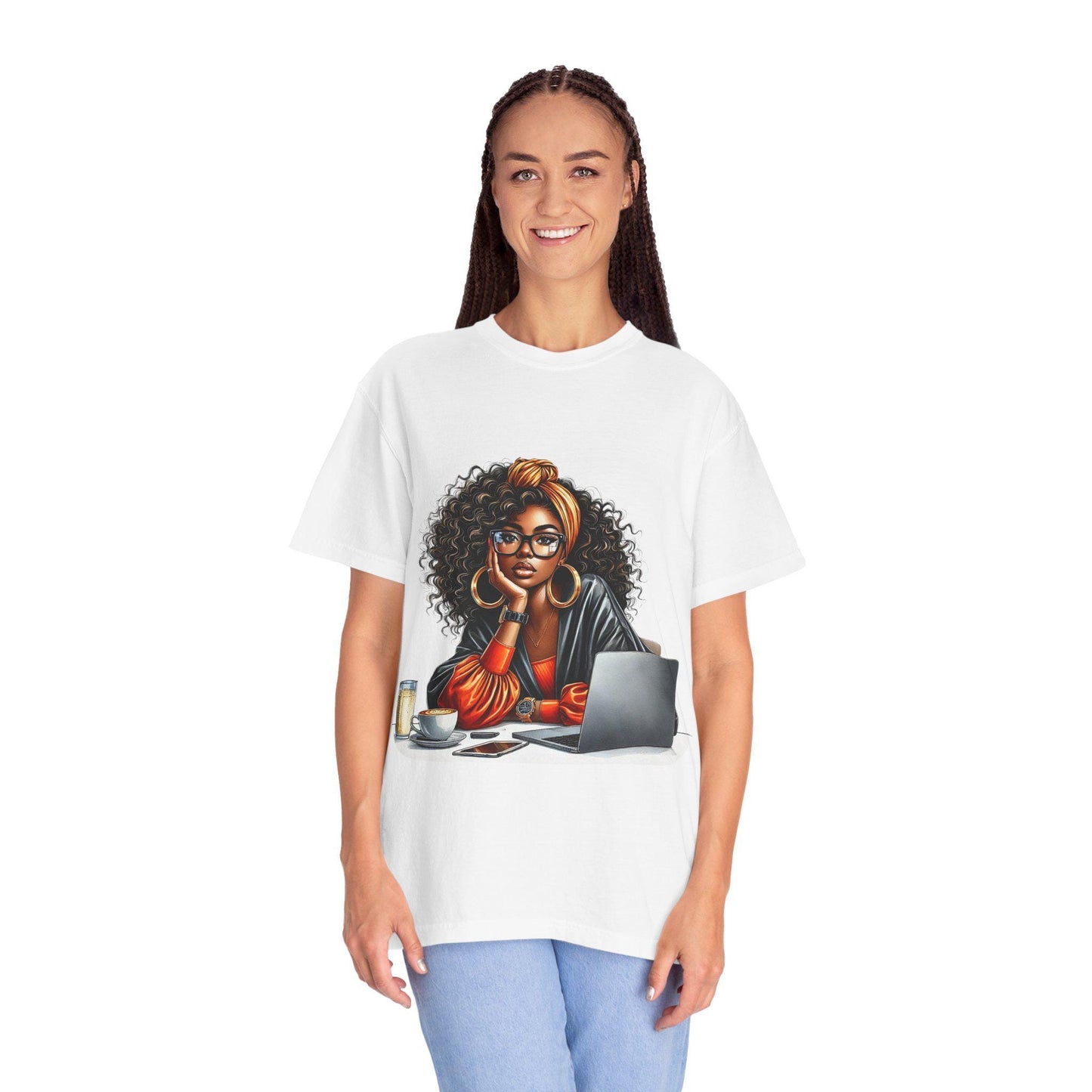 Empowering Self-Made T-Shirt: Unisex Garment-Dyed US Cotton Tee