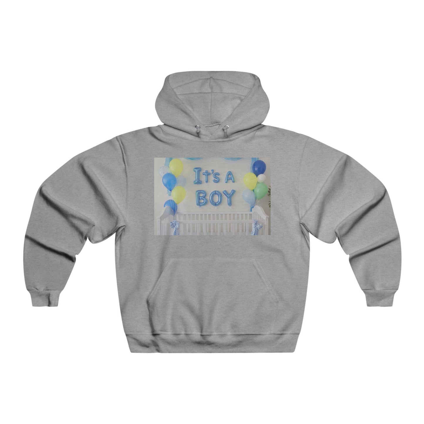 It's A Boy Baby Shower Hoodie: Gender Reveal Sweatshirt
