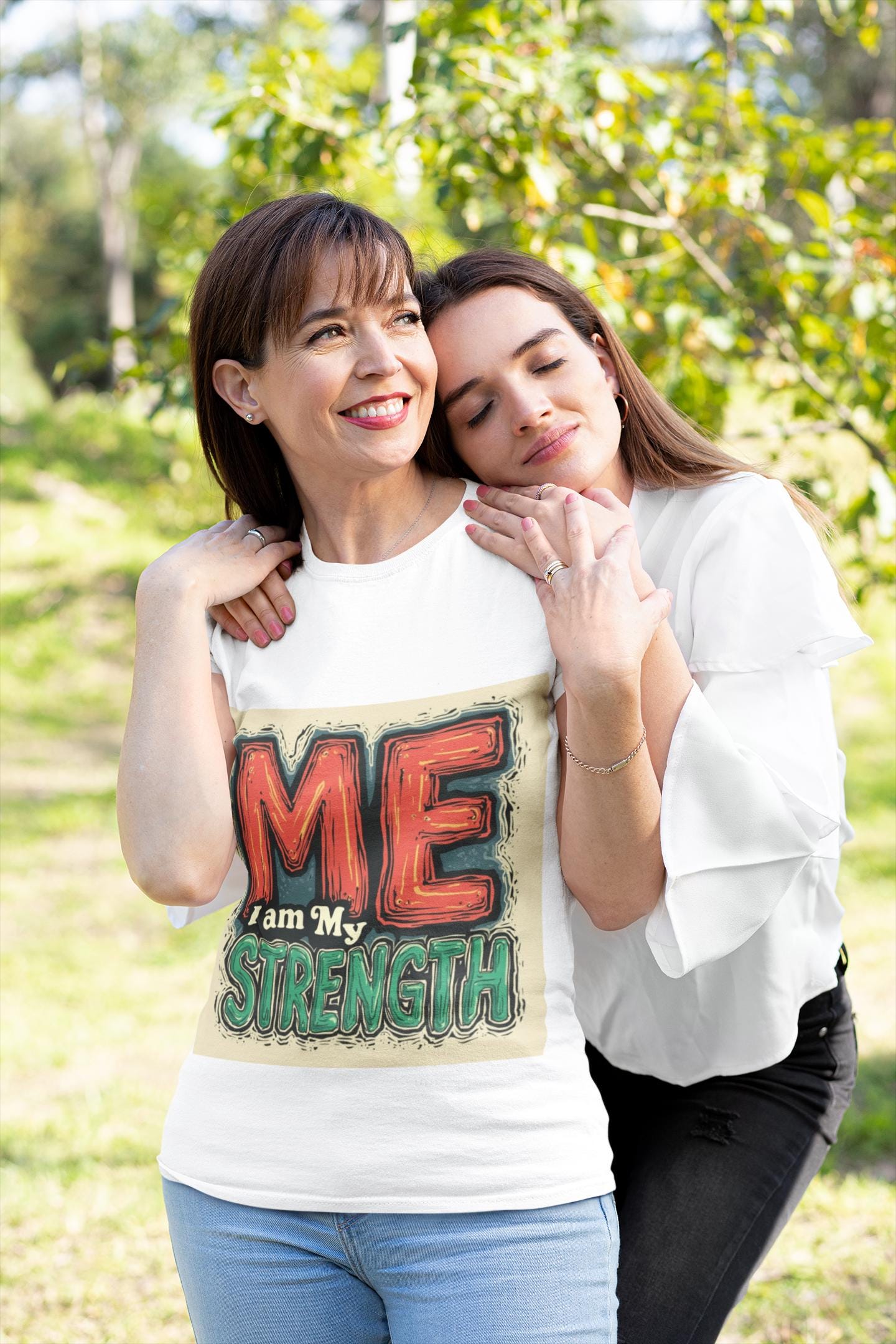 Empowering Garment-Dyed T-Shirt, Unisex Strength Tee, Inspirational Quote Shirt, Motivational Apparel, Casual Everyday Wear