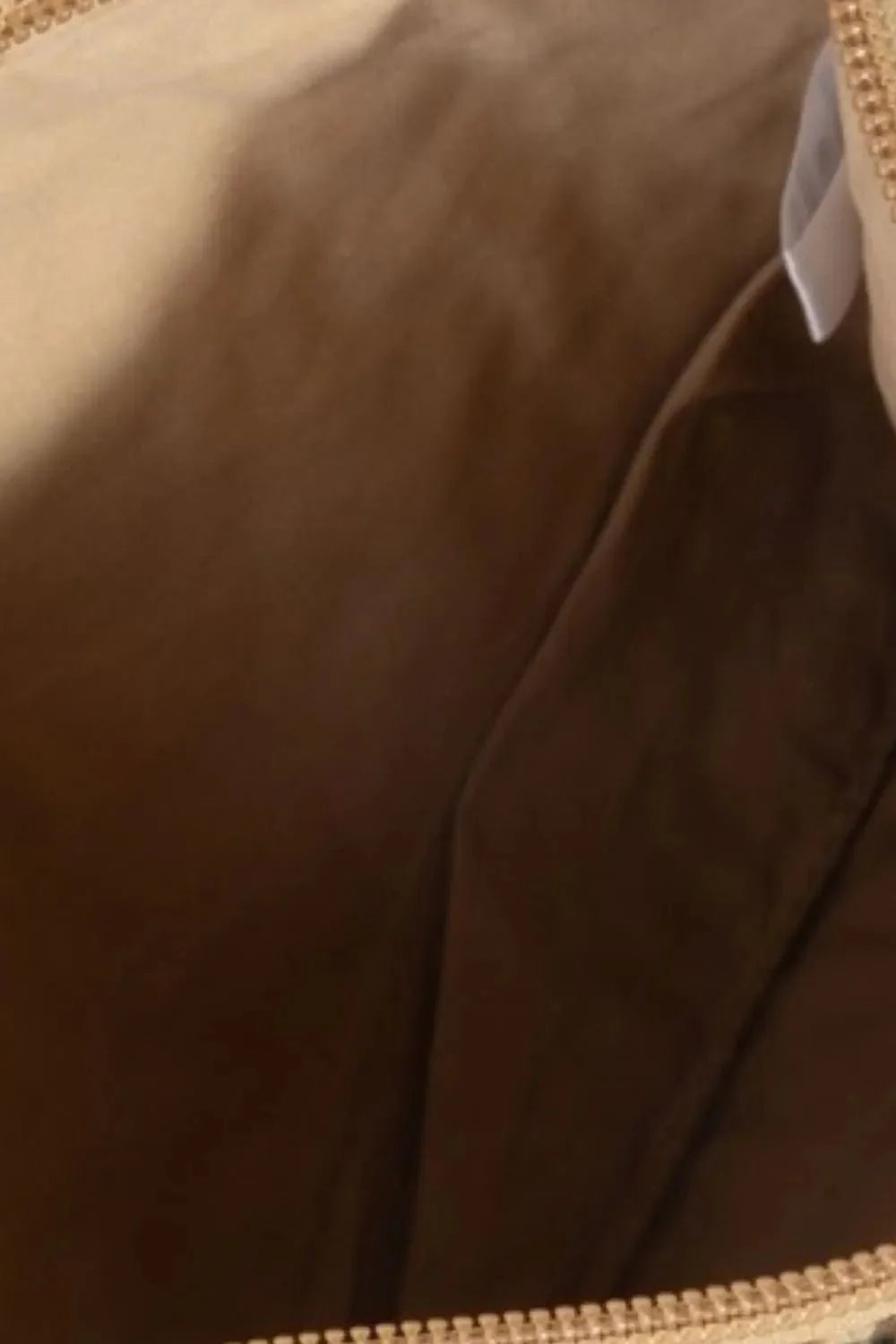 Fame Wooden Beaded Rectangle Bag