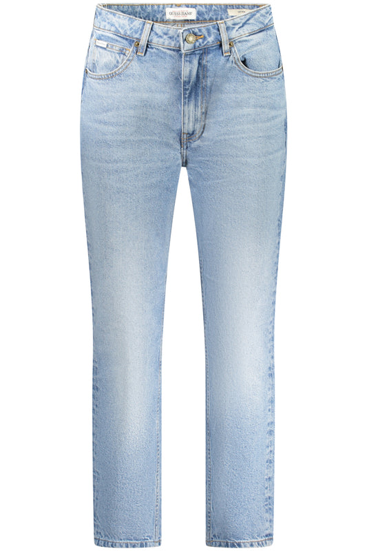 GUESS JEANS WOMEN'S DENIM JEANS BLUE