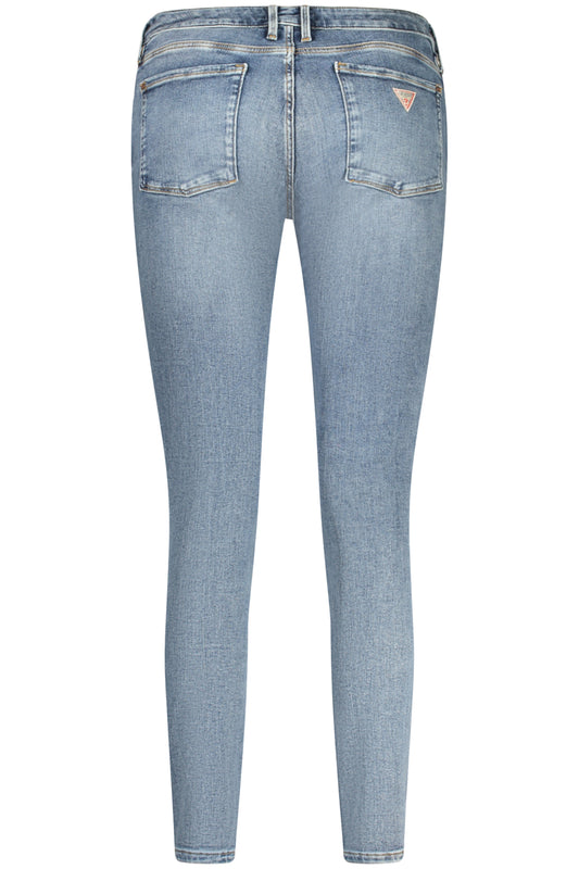 GUESS JEANS WOMEN'S DENIM JEANS BLUE