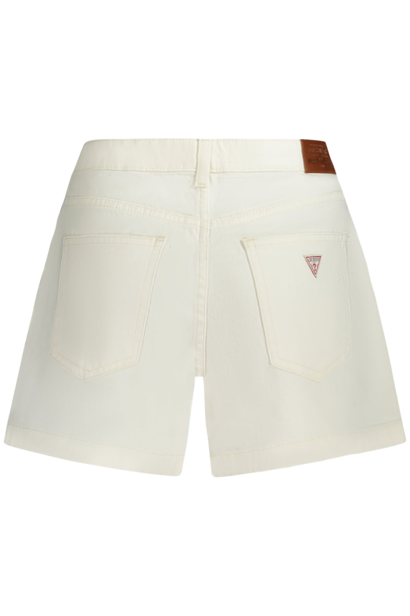 GUESS JEANS WOMEN'S SHORT JEANS WHITE