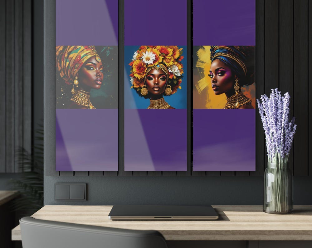 Christmas Acrylic Triptych Prints