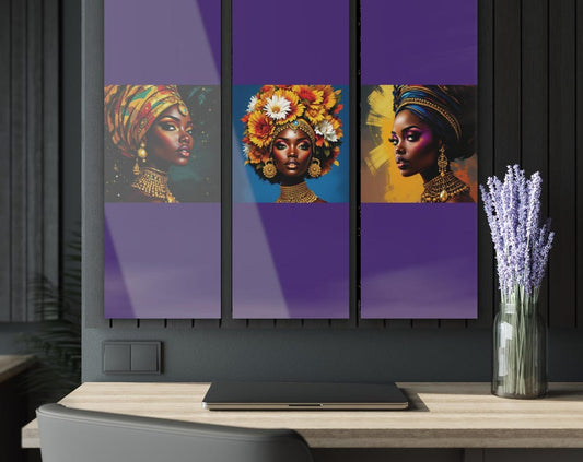 Christmas Acrylic Triptych Prints