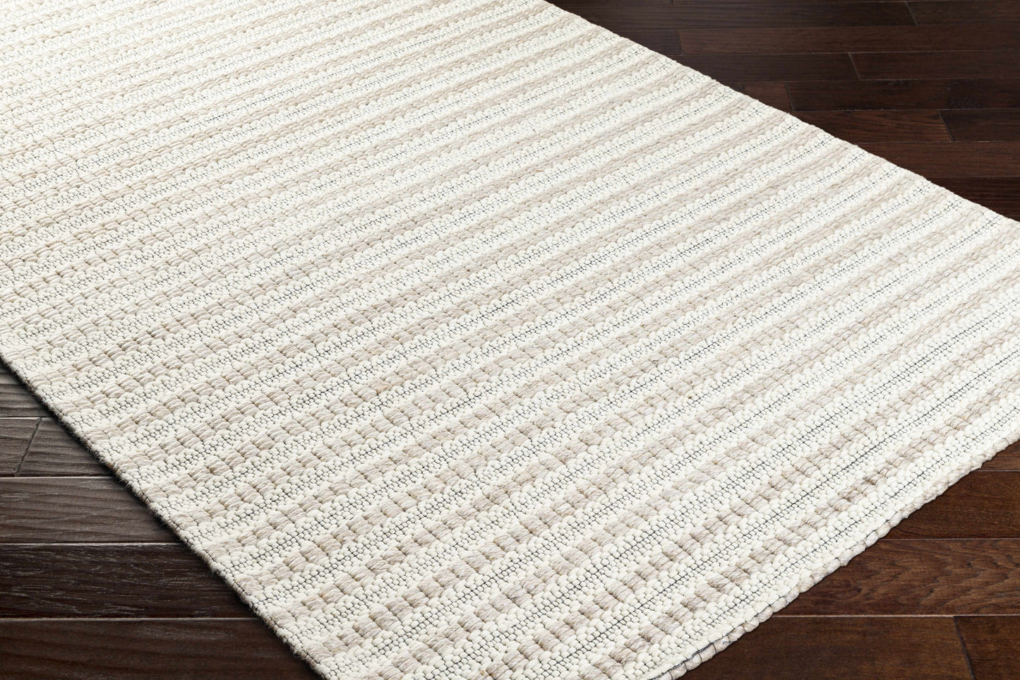 Laleh Cream & Black Area Rug - Clearance-3
