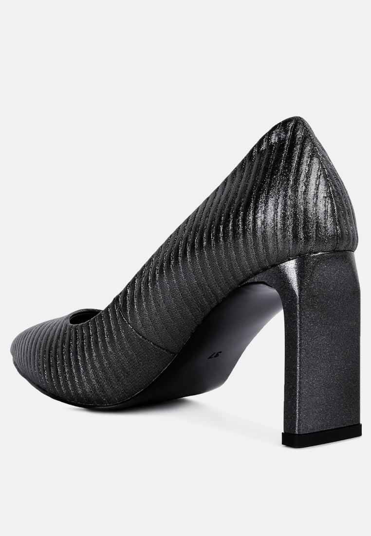 Tickles Italian Block Heel Pumps