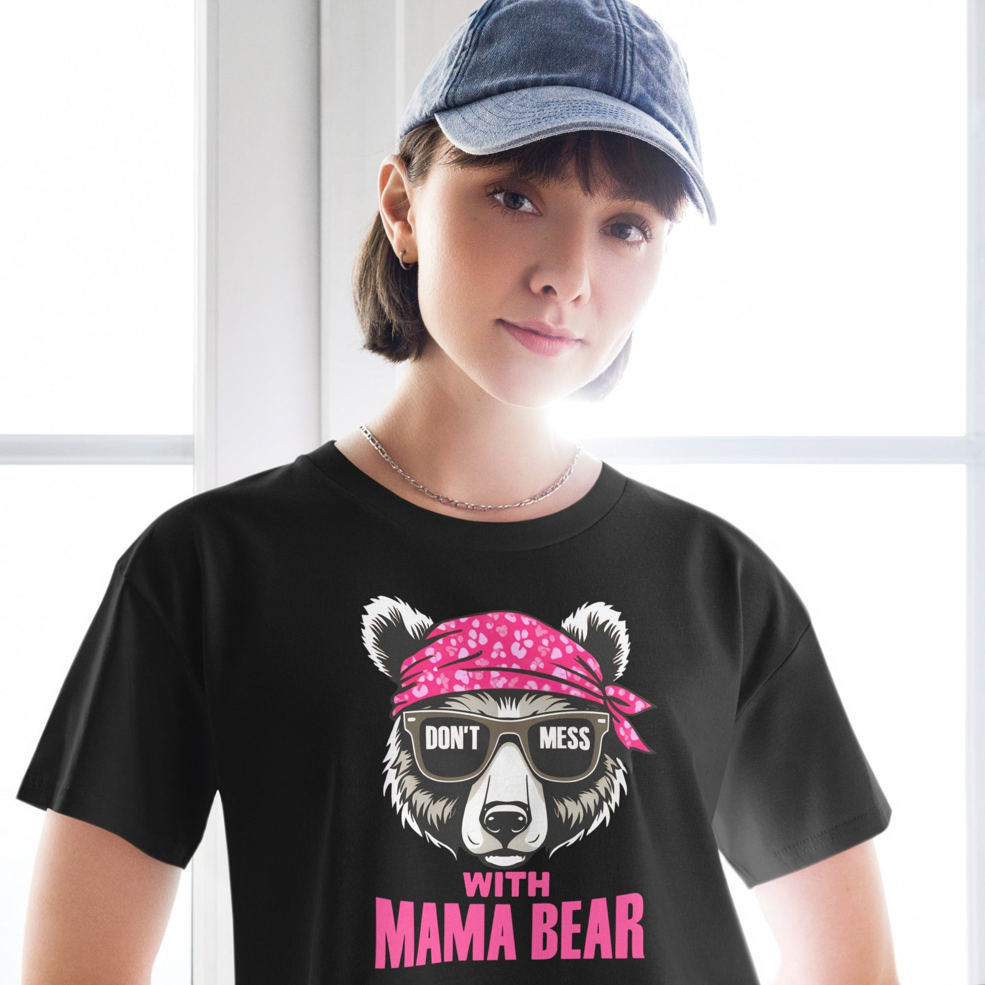 Mama Bear Women’s Crop Top-2