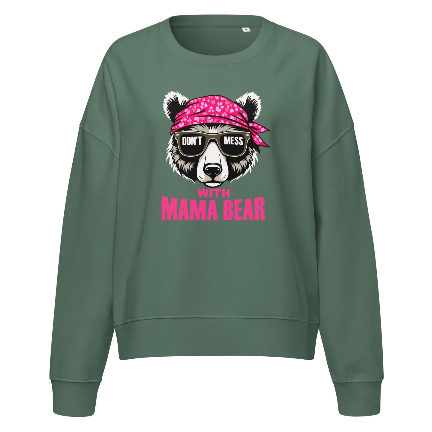 Mama Bear Women’s Organic Crewneck Sweatshirt