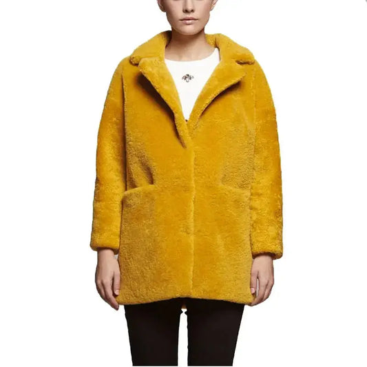 Women’s Shearling Fur Coat-0